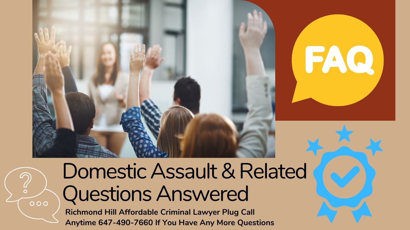 Most common questions answered regarding Domestic Assault Allegations in Ontario. 