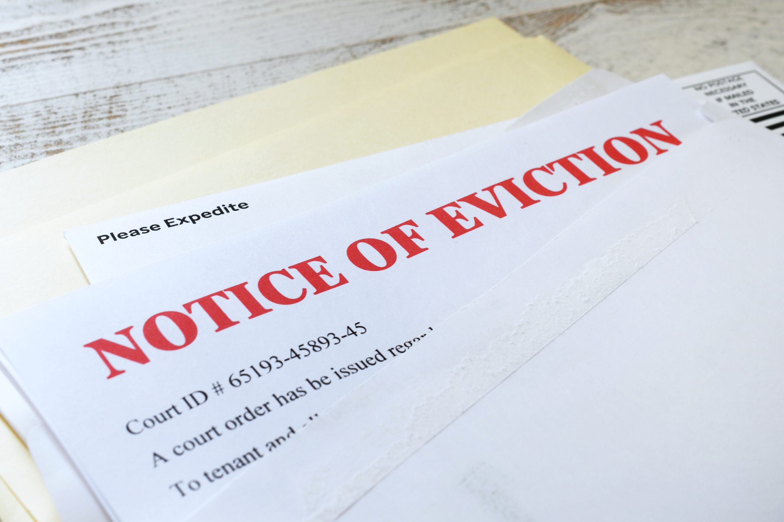 Notice of eviction is an example of a court order in Ontario. 