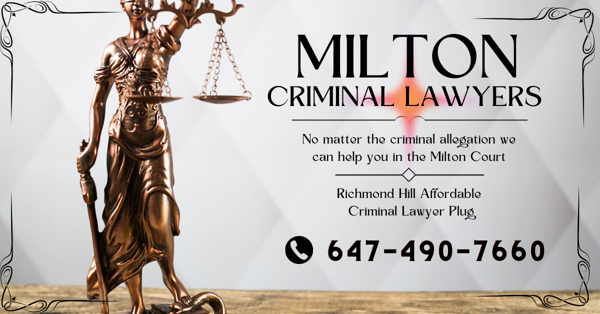 Milton Criminal Lawyers