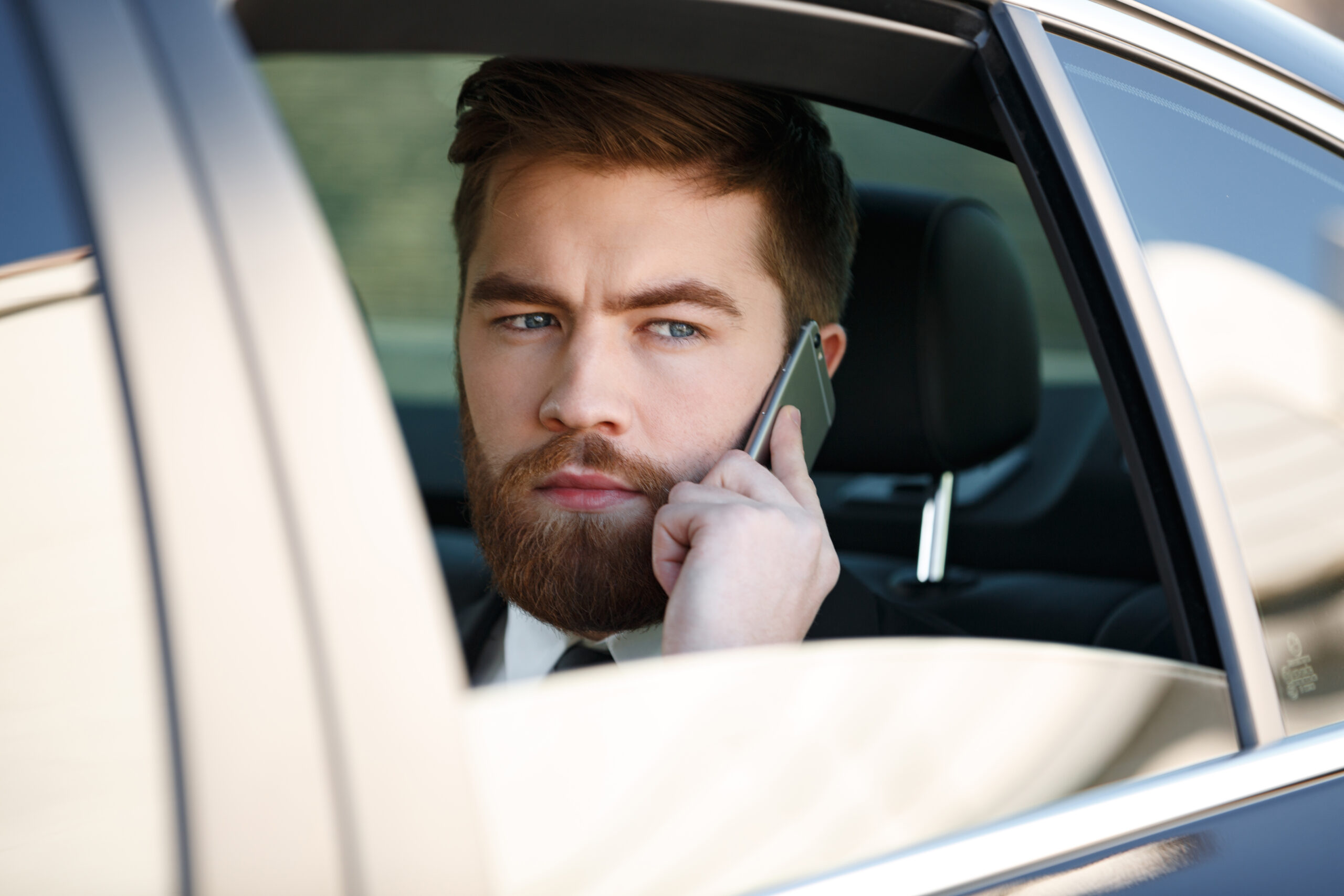 Picture of Business man talking on phone