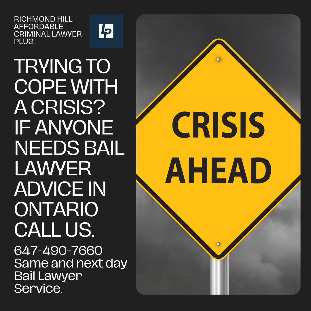 Ontario Bail Lawyer Advice. 